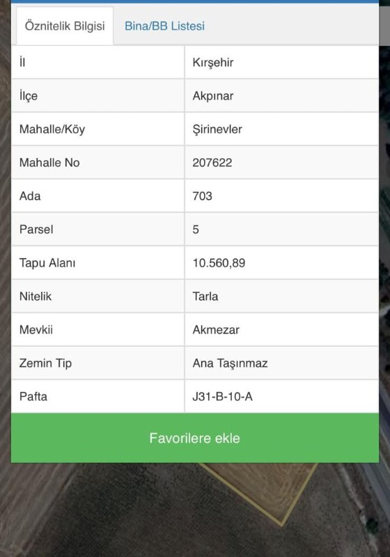 MAXİBİR DEN KIRŞEHİR AKPINAR BENZİNLİK YAPILABİLİR SATILIK ARSA